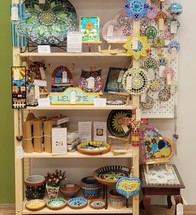 Mosaic Tea Light Candle Holder Workshop