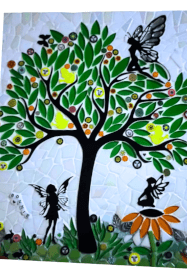 Mosaic Tree of Love Art Class