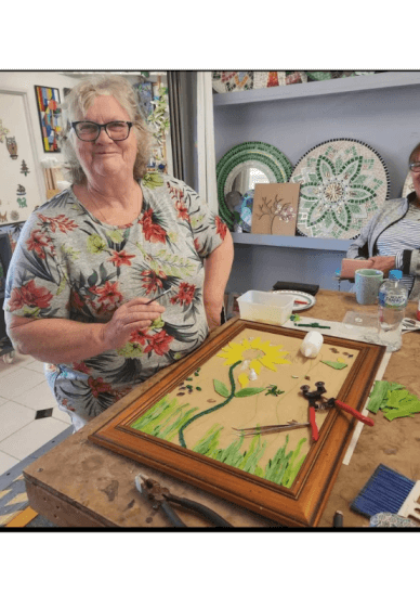 Mosaic Tree of Love Art Class