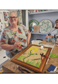 Mosaic Tree of Love Art Class