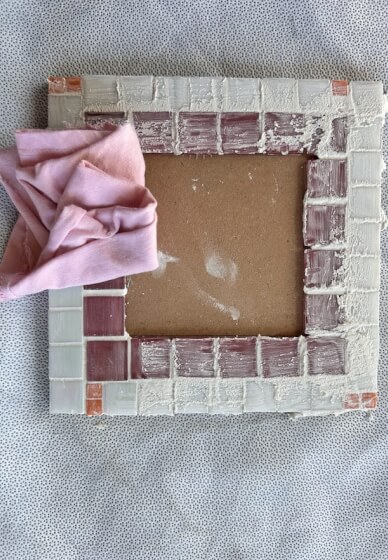 Mosaic Trivet DIY Kit - Birds on Teacup