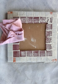 Mosaic Trivet DIY Kit - Birds on Teacup