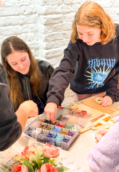 Mother and Daughter Intention Bracelet Workshop