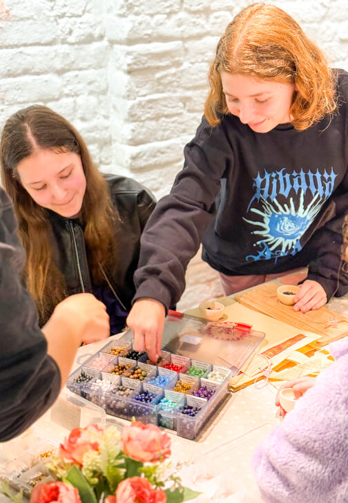 Mother and Daughter Intention Bracelet Workshop