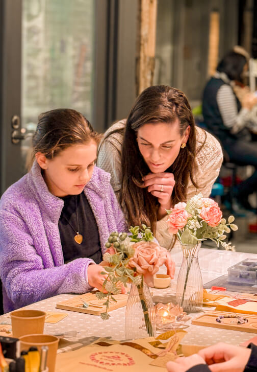 Mother and Daughter Intention Bracelet Workshop