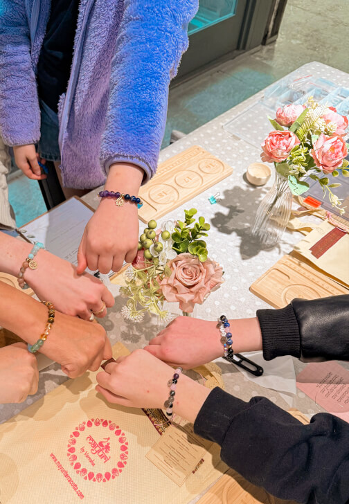 Mother and Daughter Intention Bracelet Workshop