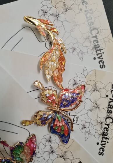 Mother of Pearl Inlay Brooch Making Workshop