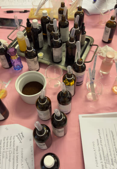 Mothers Day Artisan Parfum Making Workshop
