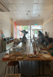 Mothers' Day Bouquet Paint and Sip Event