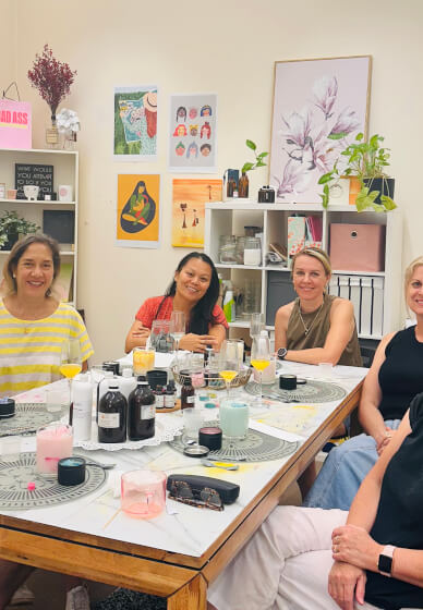 Mothers Day Candle Making and Diffuser Workshop