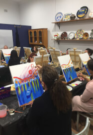 Mothers Day Canvas Painting Workshop