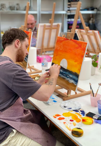 Mother's Day Cherry Blossom Painting Workshop
