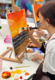 Mother's Day Cherry Blossom Painting Workshop