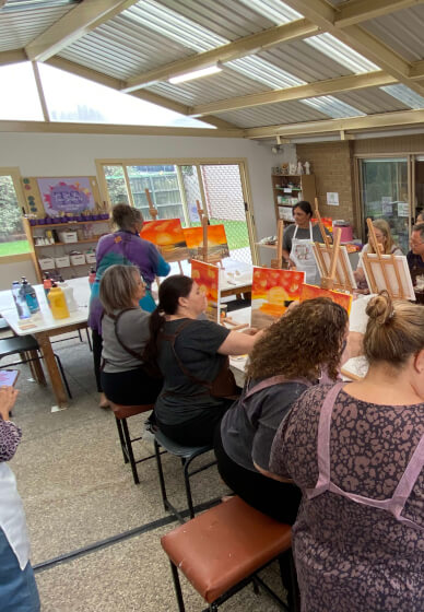 Mother's Day Cherry Blossom Painting Workshop