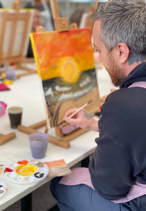 Mother's Day Cherry Blossom Painting Workshop