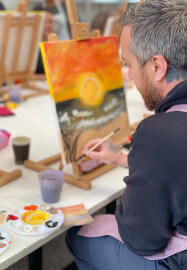Mother's Day Cherry Blossom Painting Workshop