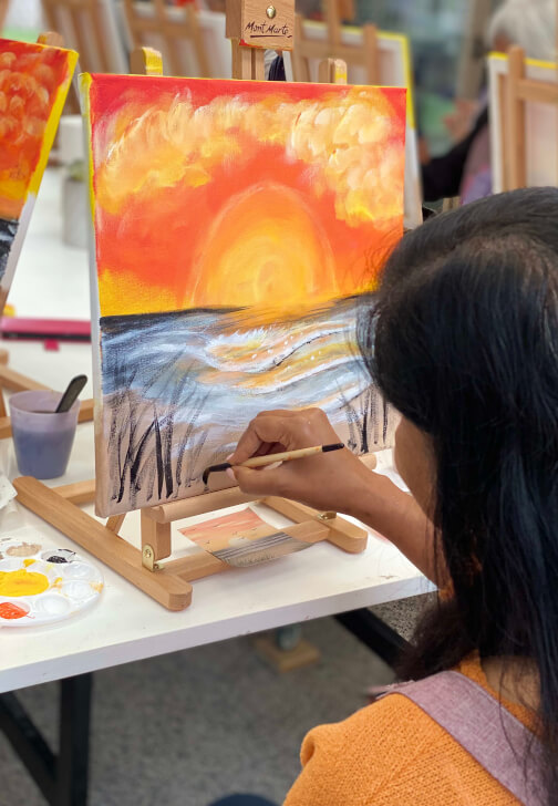 Mother's Day Cherry Blossom Painting Workshop