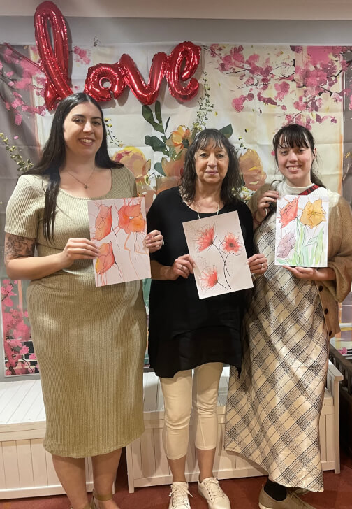 Mother's Day Create Craft and Art, Paint and Sip Workshop