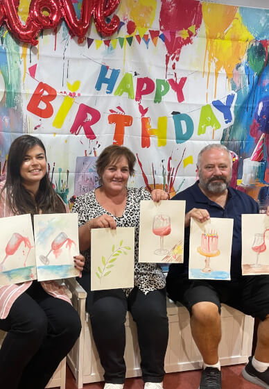 Mother's Day Create Craft and Art, Paint and Sip Workshop