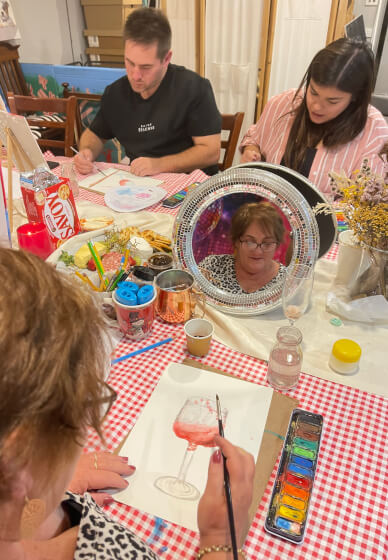 Mother's Day Create Craft and Art, Paint and Sip Workshop