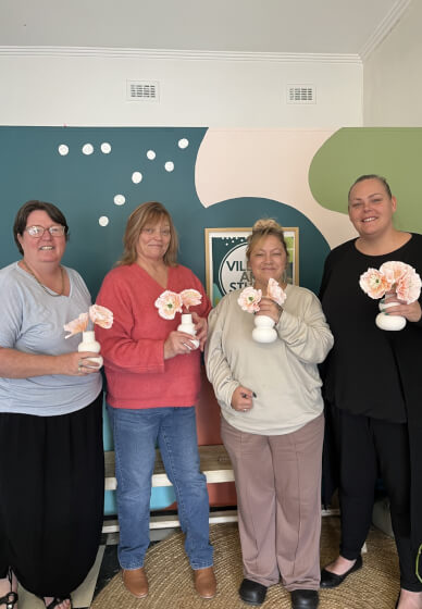 Mother's Day Crepe Flower Making Workshop