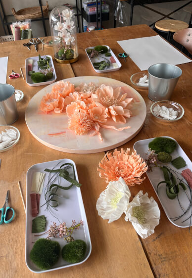 Mother's Day Crepe Flower Making Workshop