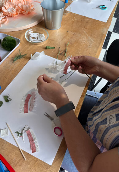 Mother's Day Crepe Flower Making Workshop