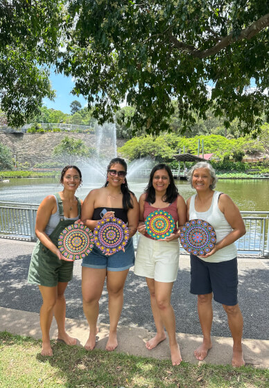 Mother's Day Dot Mandala Class: Paint and Sip BYO