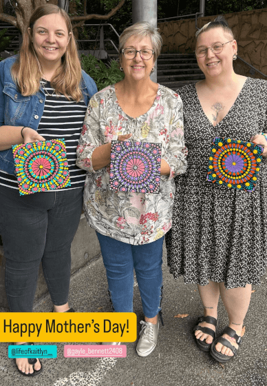Mother's Day Dot Mandala Class: Paint and Sip BYO