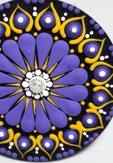 Mother's Day Dot Mandala Class: Paint and Sip BYO