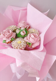 Mother's Day Floral Cuppies Bouquet with Bonus Gift Workshop