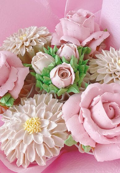 Mother's Day Floral Cuppies Bouquet with Bonus Gift Workshop