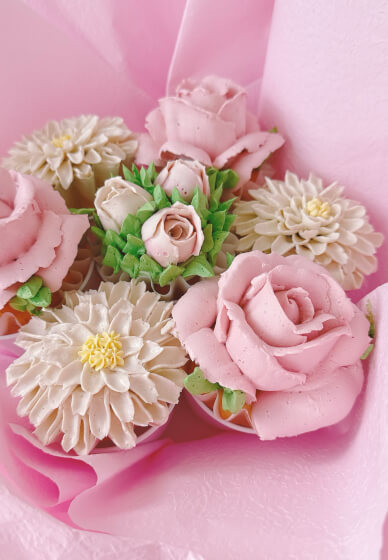 Mother's Day Floral Cuppies Bouquet with Bonus Gift Workshop