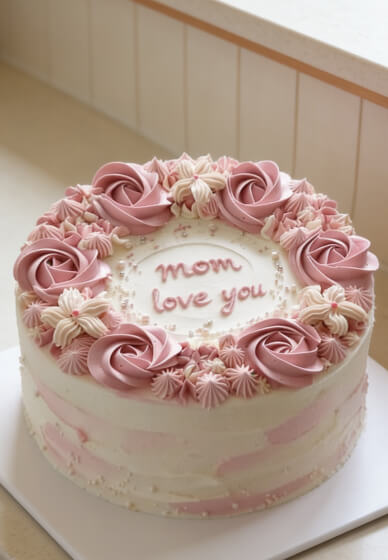 Mother's Day Heartfelt Cake Class