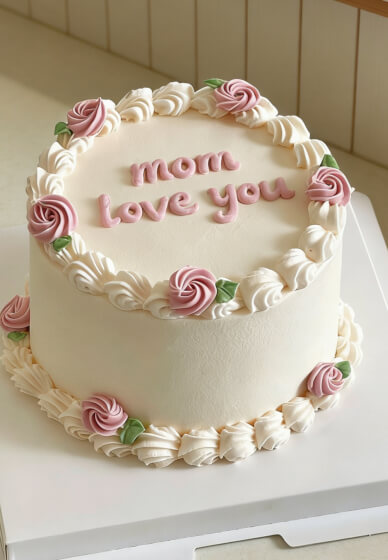 Mother's Day Heartfelt Cake Class