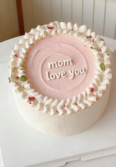 Mother's Day Heartfelt Cake Class