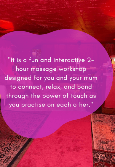 Mother's Day Massage Workshop