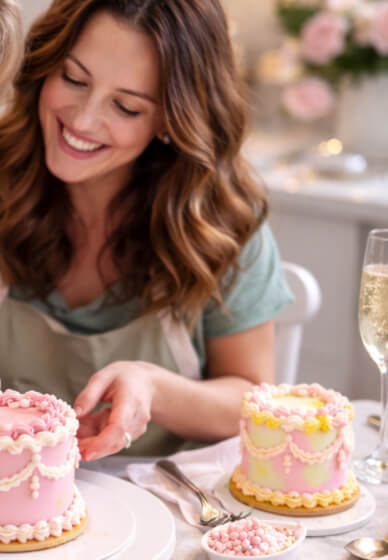 Mother's Day Mini Retro Cake Decorating Workshop