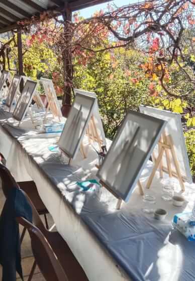Mother's Day Paint Hydrangeas and Sip Class