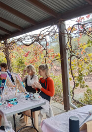 Mother's Day Paint Hydrangeas and Sip Class