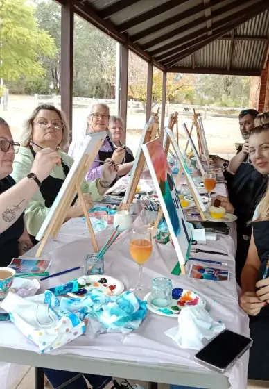 Mother's Day Paint Hydrangeas and Sip Class