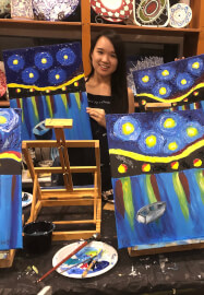 Mothers Day Paint N Sip Canvas Painting Workshop