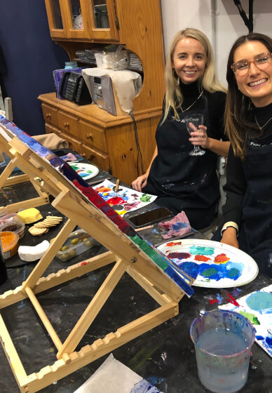 Mothers Day Paint N Sip Canvas Painting Workshop