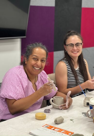 Mother's Day Pottery Class