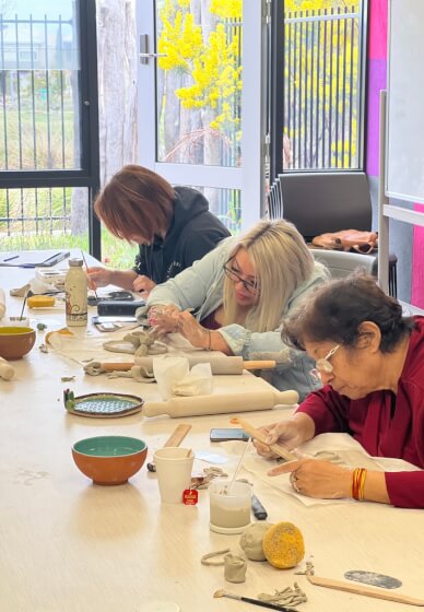 Mother's Day Pottery Class