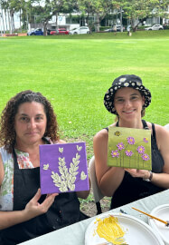 Mother's Day Texture Art Paint and Sip (BYO) Class