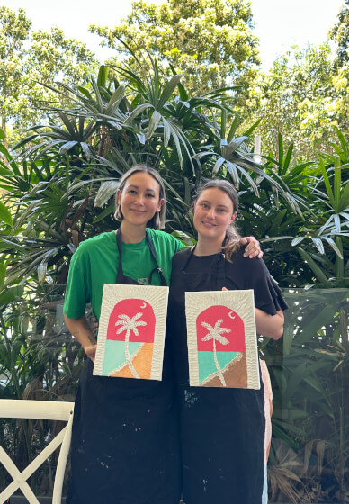 Mother's Day Texture Art Paint and Sip (BYO) Class
