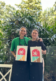 Mother's Day Texture Art Paint and Sip (BYO) Class
