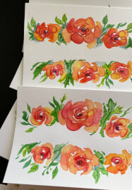 Mother's Day Workshop for Kids: Handmade Watercolour Cards