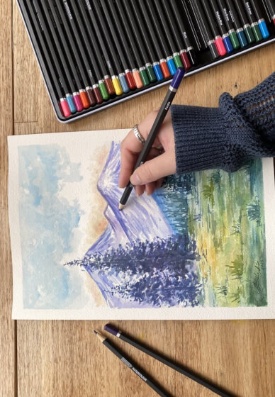 Mountain Landscape Watercolor Workshop